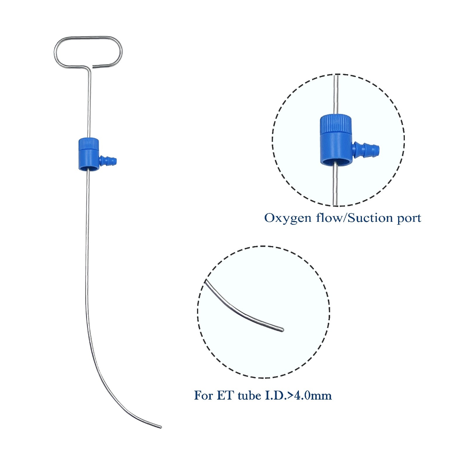 (US delivery)Rigid Stylet for difficult intubation Neonate-Child-Adult