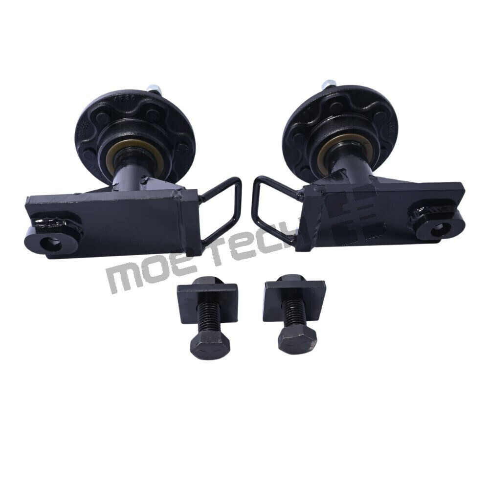6x 5.5 Lug upgrade Superior Shipping Container Wheels, Bolt-on Spindle Kit NEW