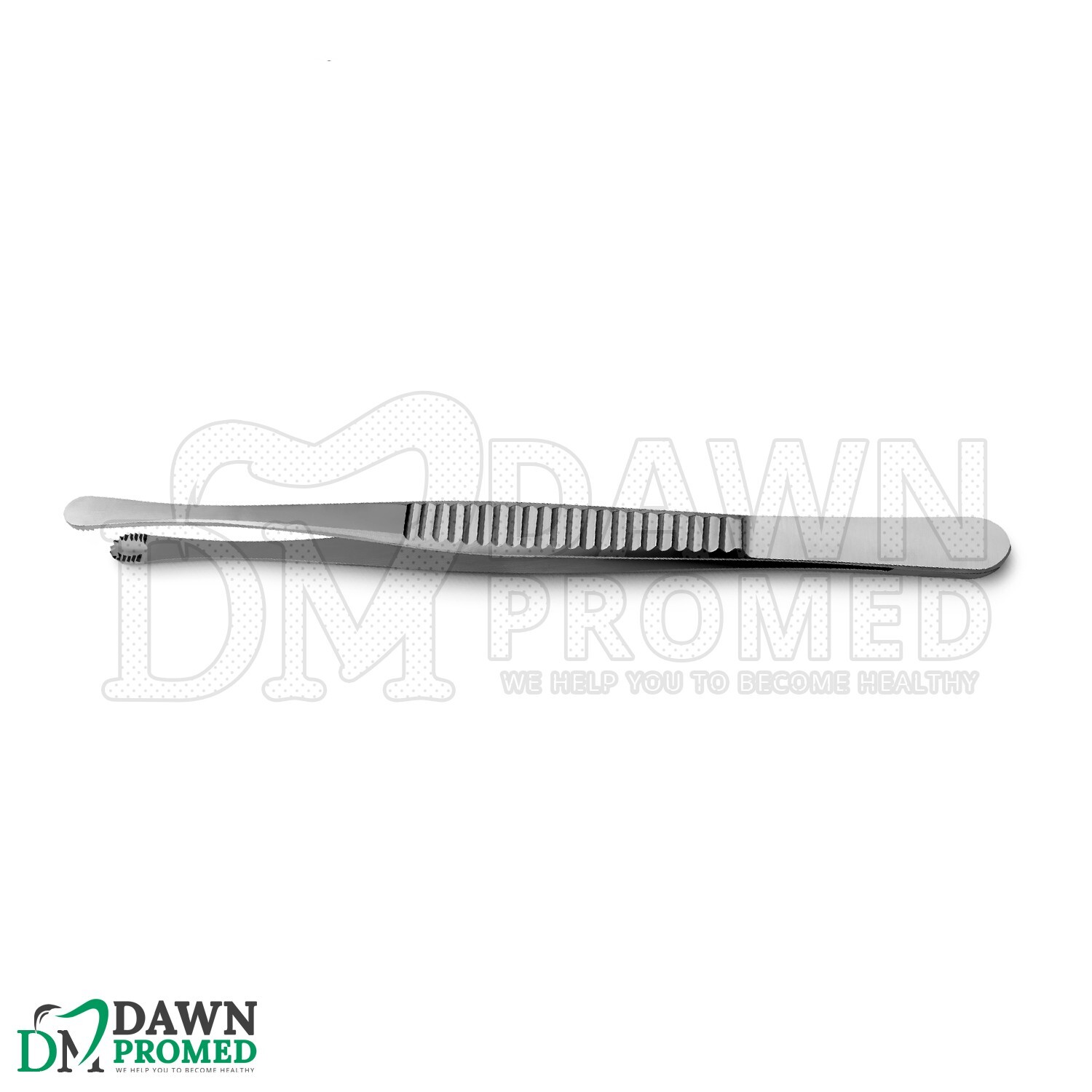 Russian Tissue Forceps 6″ Round Serrated Tips Surgical Veterinary Inst German Gr