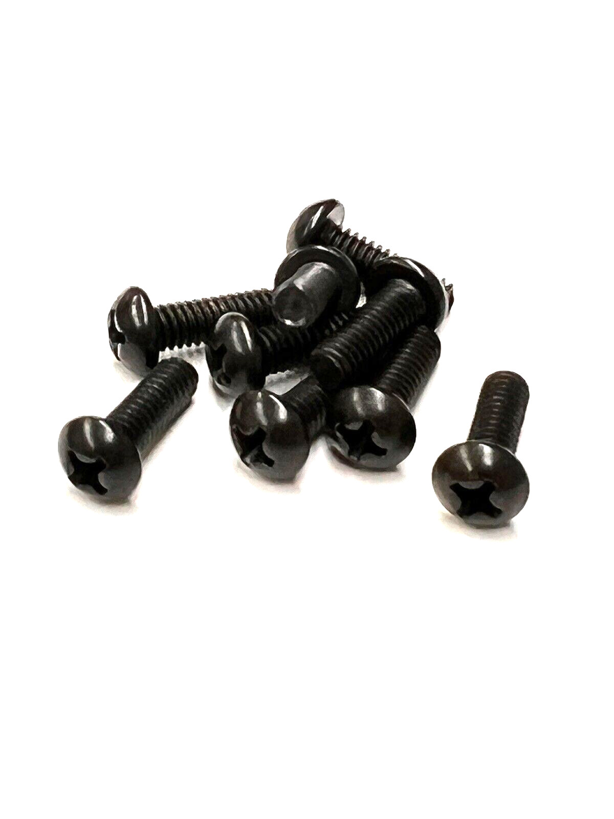 (50) 8-32 X 1/2 Phillips Round Head Machine Screw Black Oxide 832×1/2 BLACK OXID
