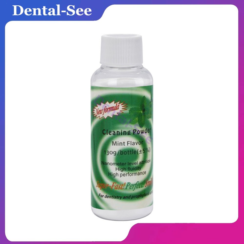 Dental Cleaning Polishing Powder Teeth Polish Stain Remove Mint Lemon Strawberry