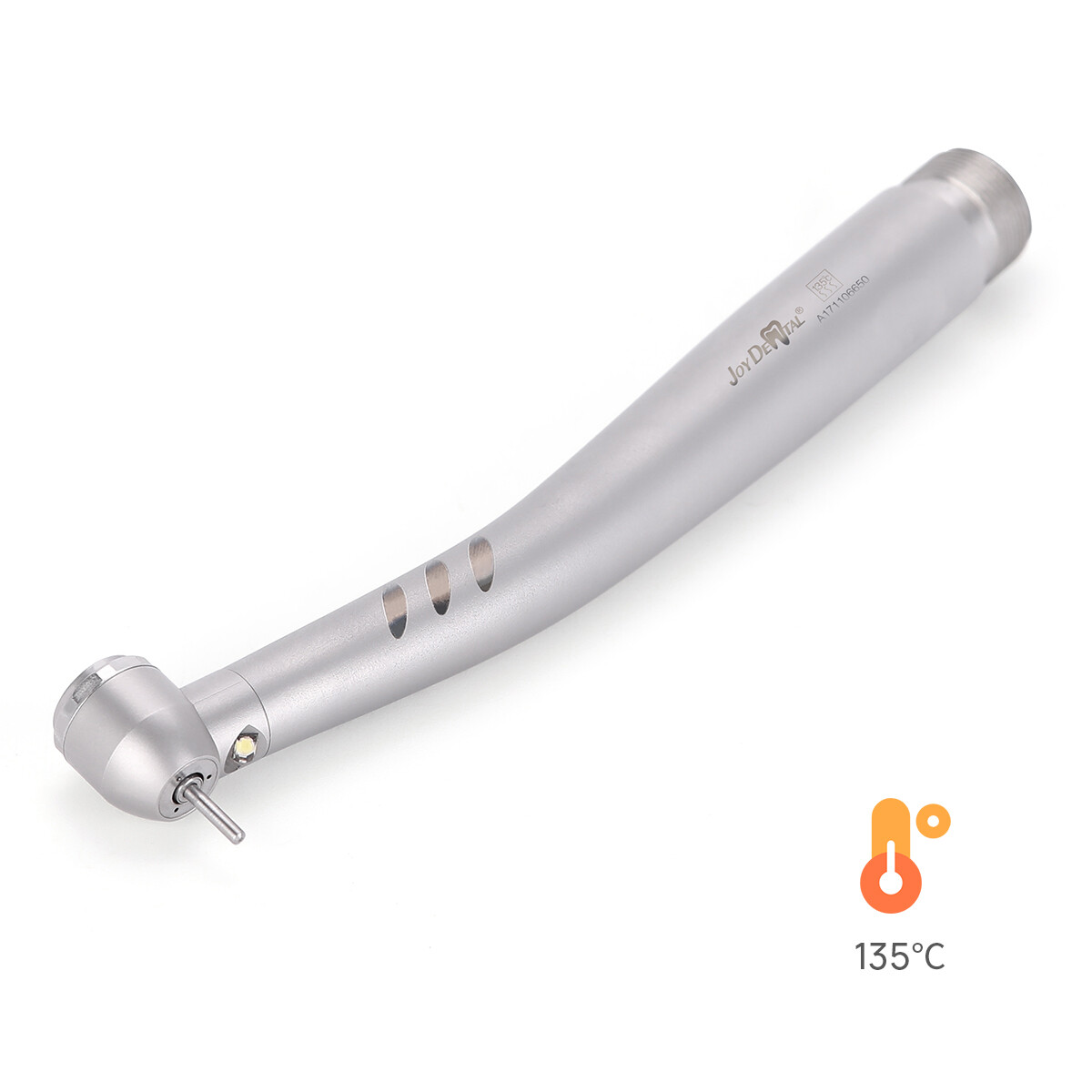 Dental LED Fiber Optic E-Generator High Speed Handpiece 3 Way Spray Push 2 Holes