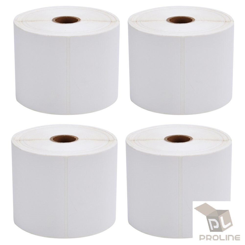 4 Rolls 4×6 2000 Direct Thermal Labels For Zebra 2844 ZP450 ZP500 ZP505 Eltron