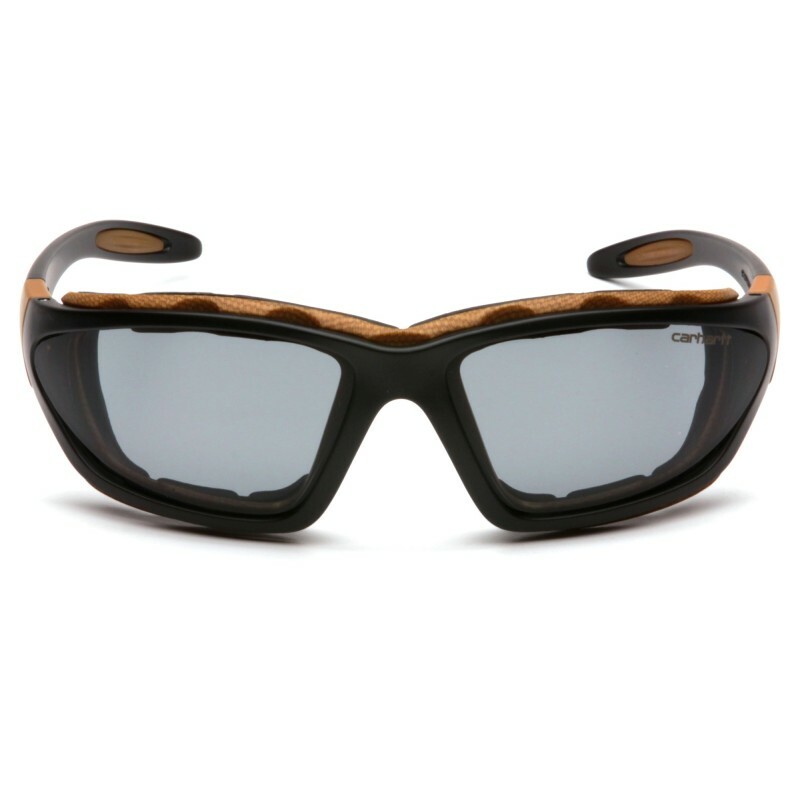 Carhartt CHB420 Carthage GRAY AF Foam Padded Work Safety Sun Glasses Goggles Z87