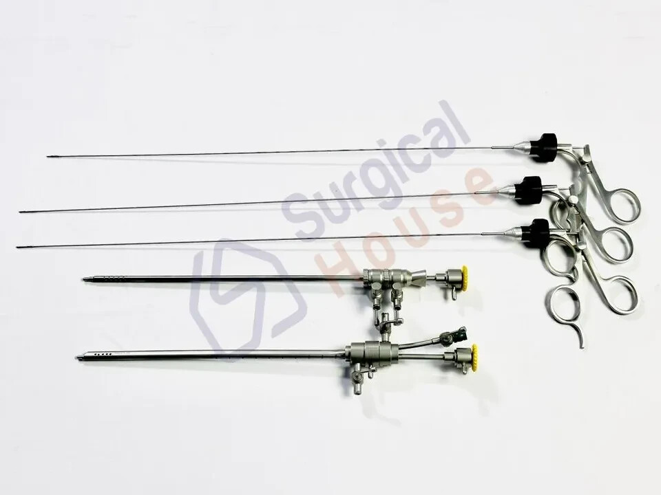 2.9mm Bettocchi Operative Hysteroscopy Sheath & Hysteroscopy set of 5
