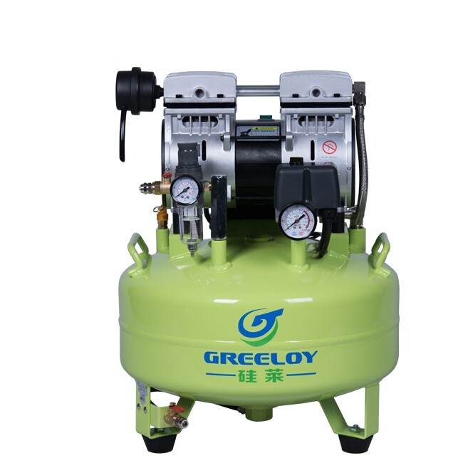 24L Silent Oiless Portable Dental Air Compressor GA-61 One for 1 Dental Chair US