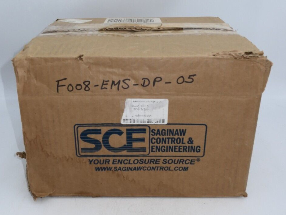 Saginaw SCE12108ELJ Enclosure Ashcroft DXLdp Differential Pressure Transducer MJ
