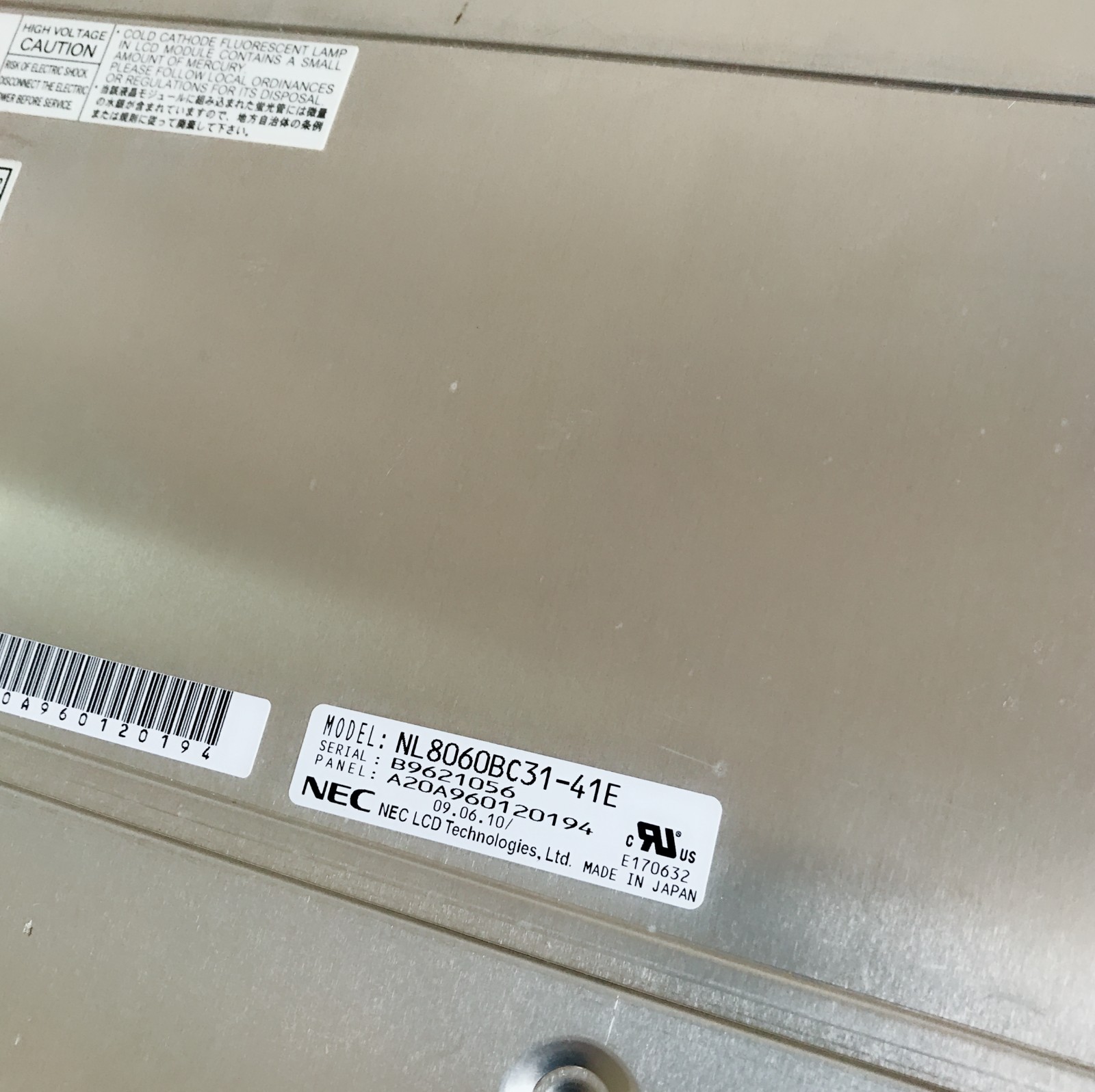 NL8060BC31-41D 12.1-inch screen 800*600, tested well, shipped quickly.