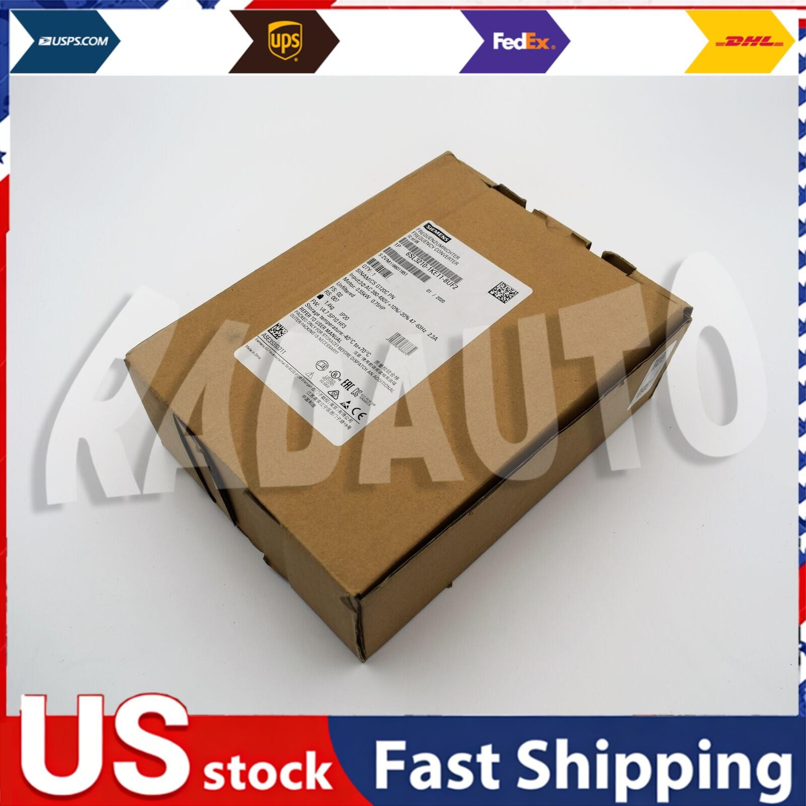 New Siemens 6SL3210-1KE11-8UF2 6SL3 210-1KE11-8UF2 G120C Compact Converters