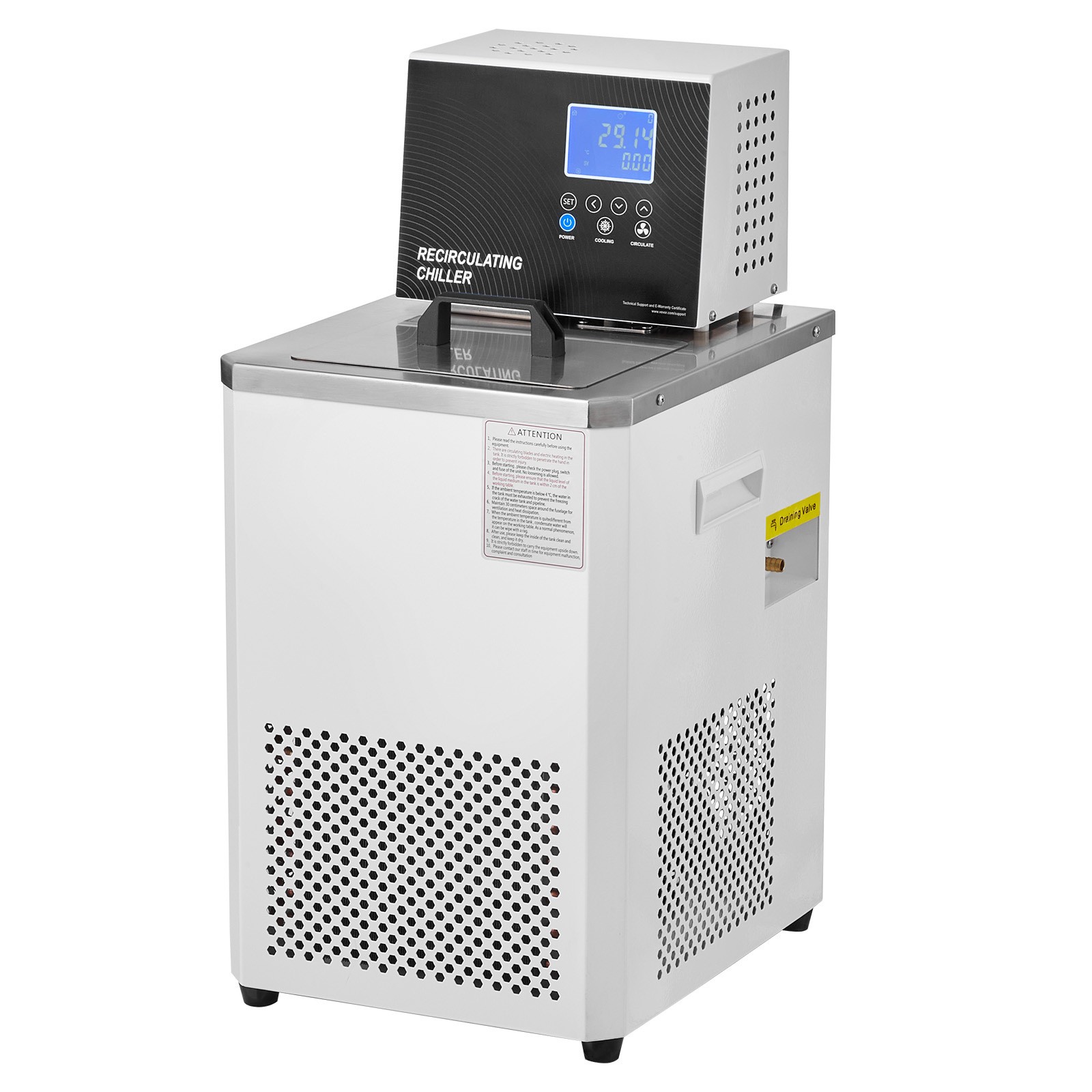 Uimoso 6L Laboratory Recirculating Chiller with Temperature Range 23°F-212°F