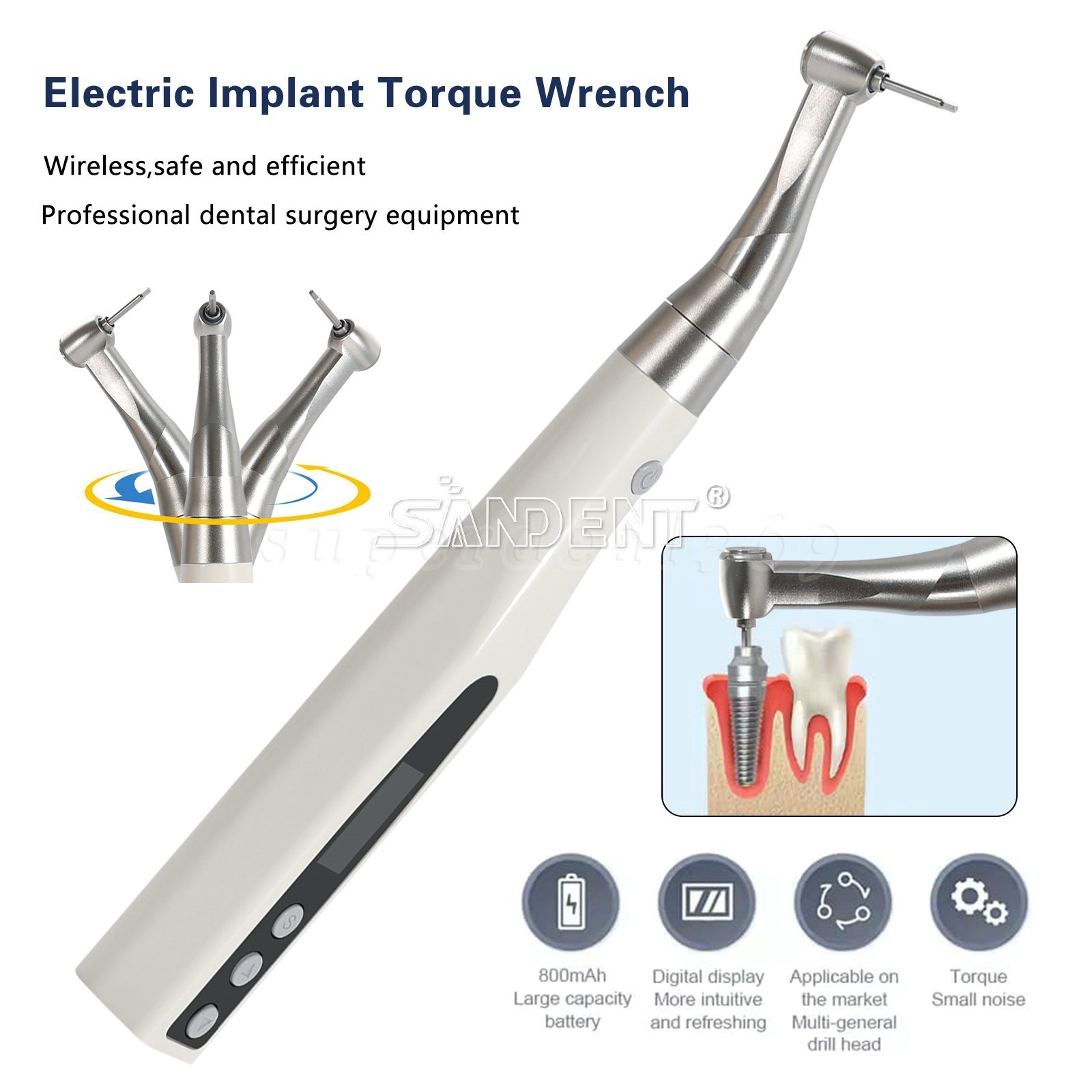 Dental Implant Motor Surgical System Touch Screen/Implant Electric Torque Wrench