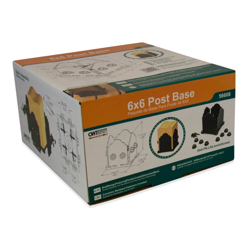 NEW | Ozco 6×6 Post Base | 56608 | FREE SHIPPING!!!