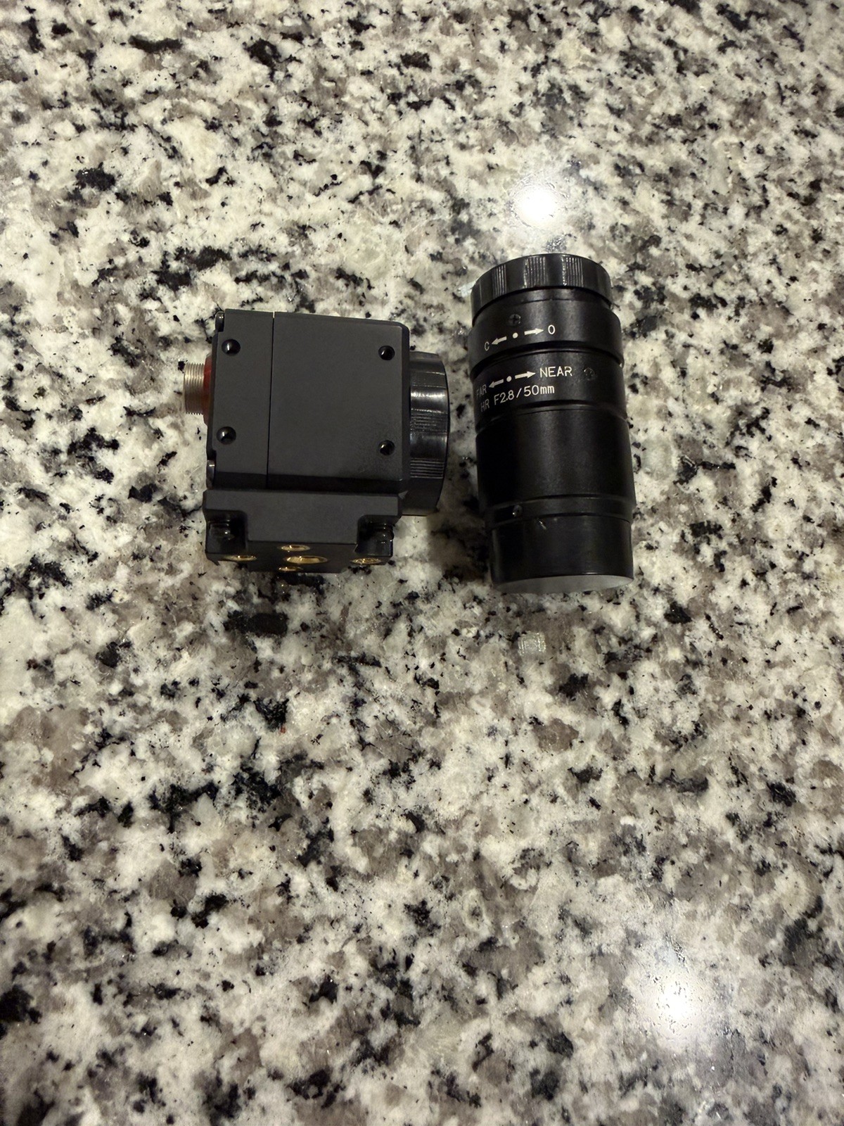 KEYENCE CA-H048MX VISION SYSTEM CAMERA WITH 50mm lens BRAND NEW NO RESERVE