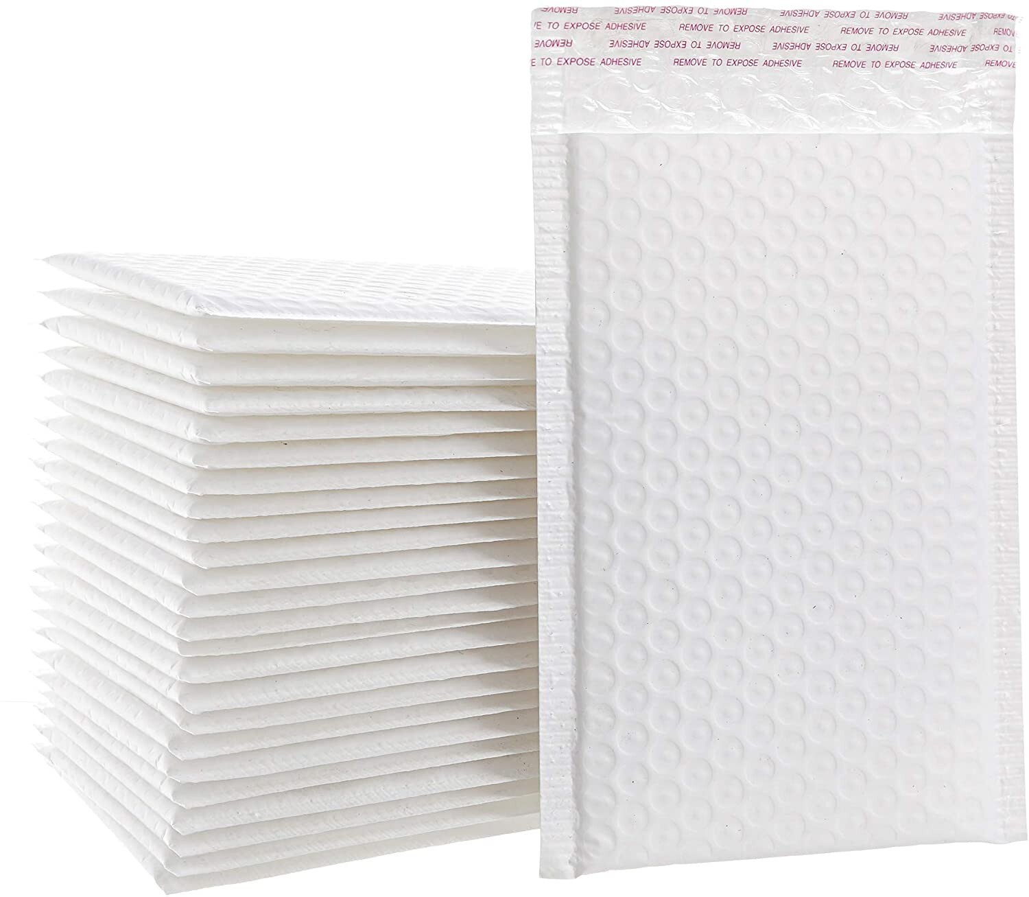 100 #5 10.5×16 Poly Bubble Padded Envelopes Mailers Bags inner 10.5×15