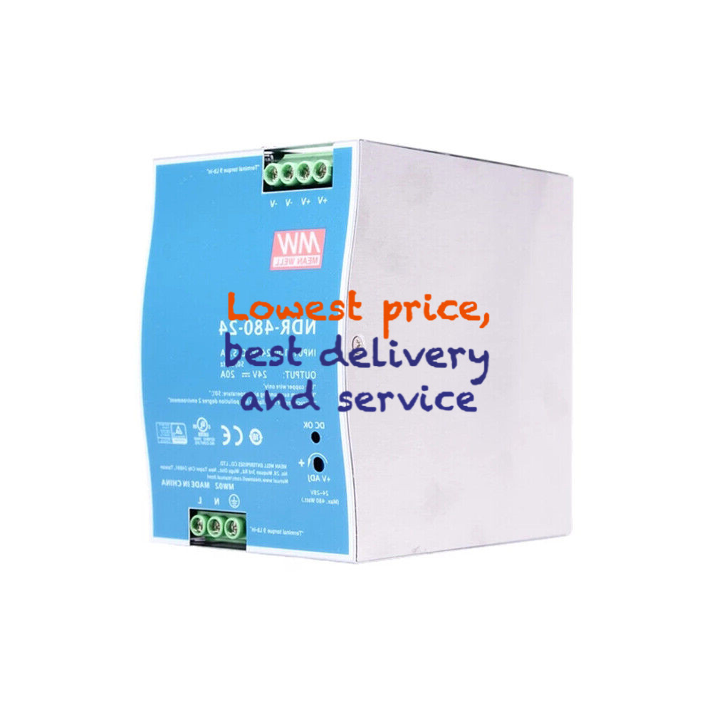 1PC new FOR Meanwell NDR-480-24 V20A480W AC to DC track switching power supply