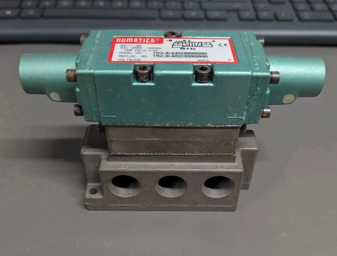 Numatics 153JK4460 Solenoid Valve *New Old Stock*