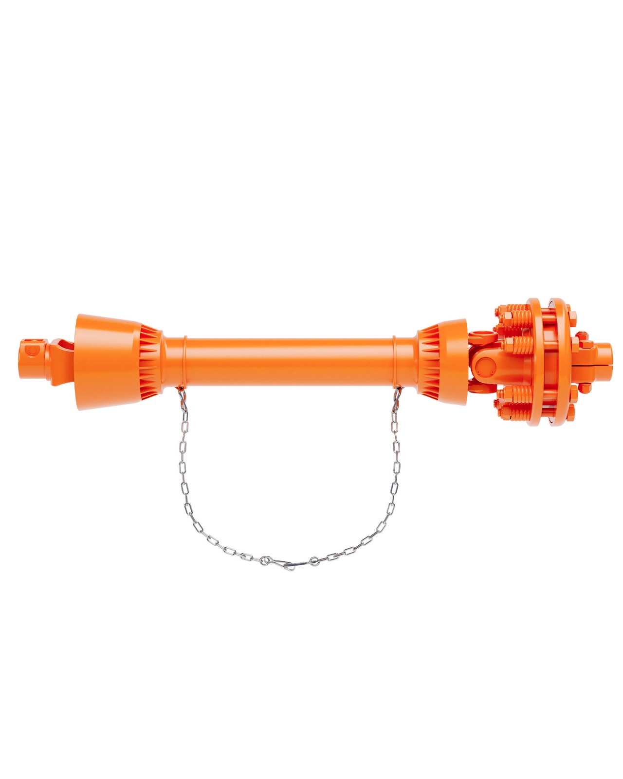 Garvee 43-57″ PTO Drive Shaft 1-3/8″ 6 Spline Series 4 w/ Slip Clutch Bush Hog