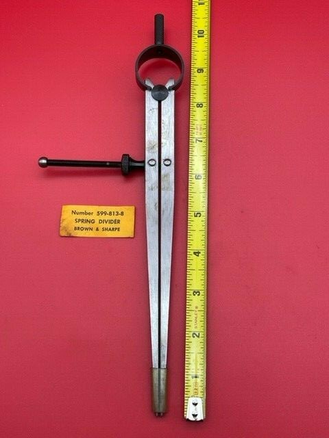 Brown & Sharpe 599-813-8 Spring Divider, 8″ LAST ONE IN STOCK