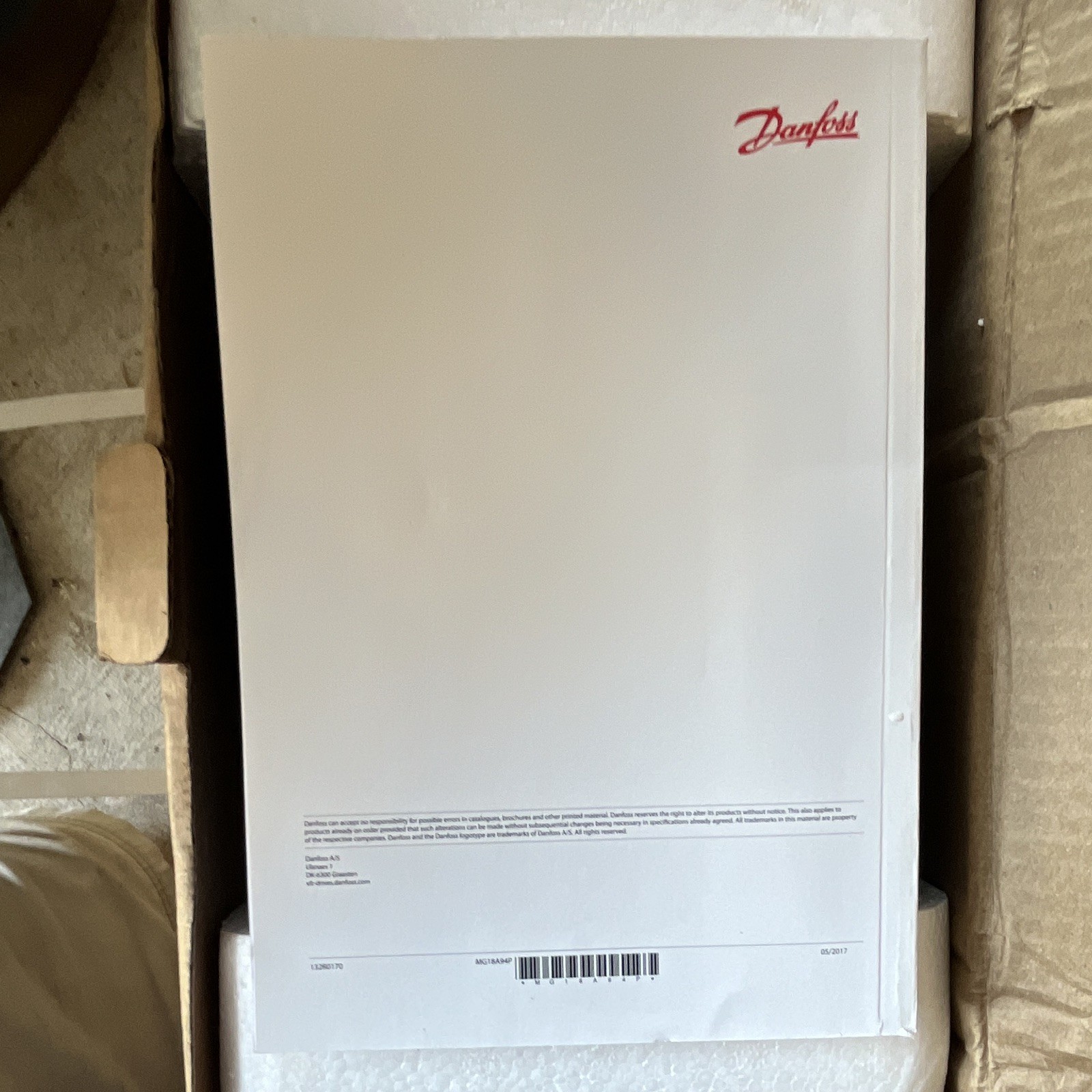 Danfoss VLT HVAC Basic Drive FC 101 VFD 18kW 3-Phase 380-480V IP20