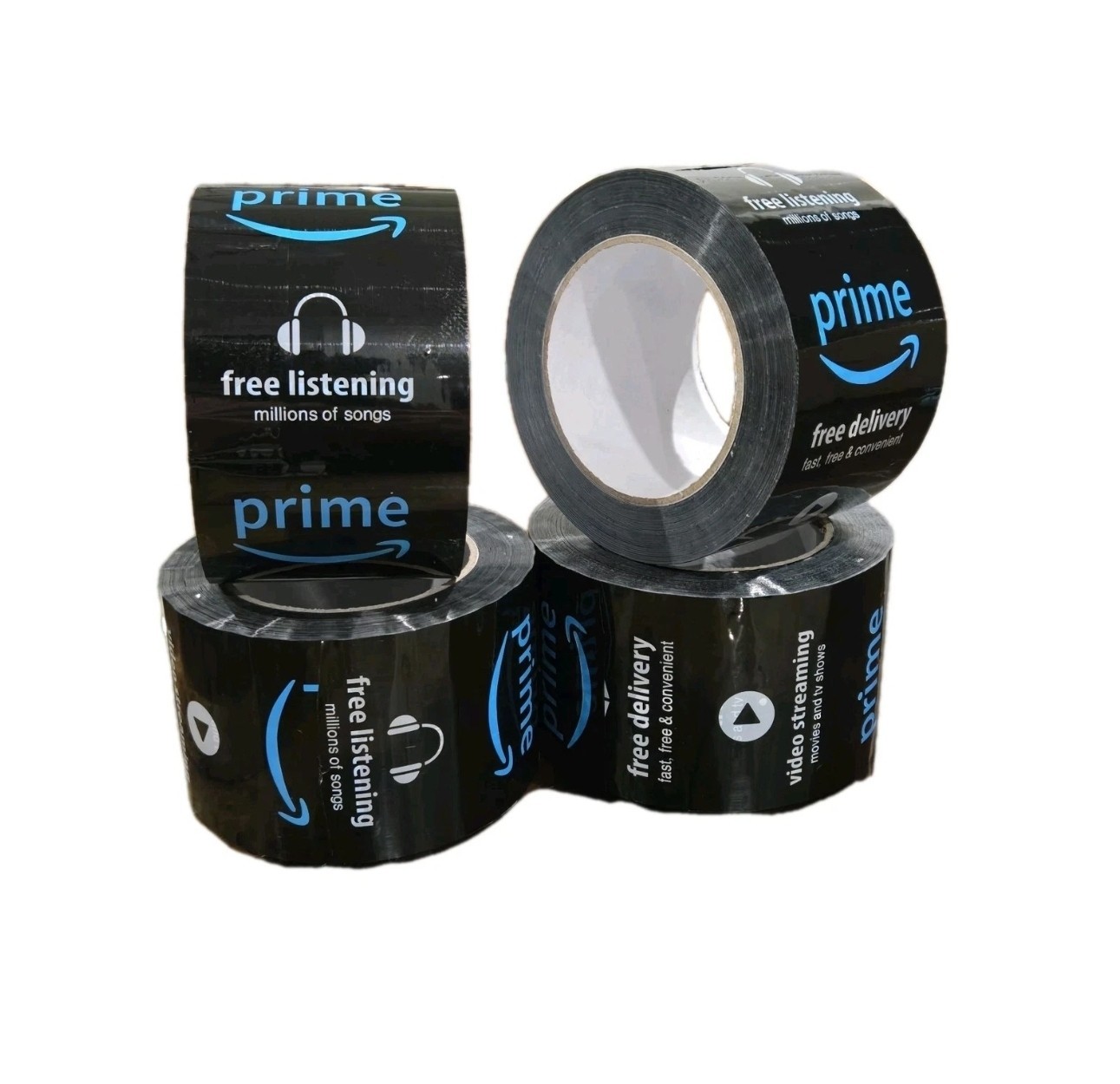 Amazon Tape 4 ROLL PACK! 3 Inch Wide X 426 FT Per Roll, BOPP Packing Tape