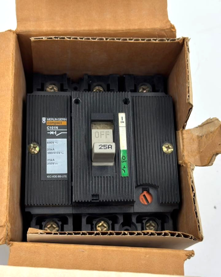 Merlin Gerin Compact | C101N | 25A| Circuit Breaker