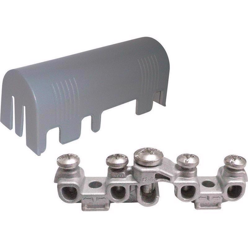 Sigma Electric 42400 Gray Steel Bracket Mount Intersystem Bond Bridge