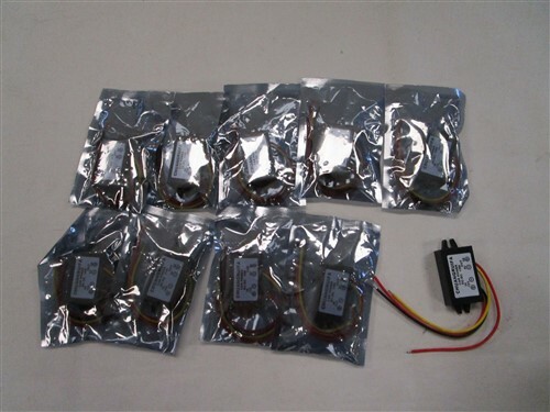 DC / DC 12 VOLT TO 5 VOLT 3 AMP REGULATOR POWER SUPPLY 15 WATT SET OF (10)