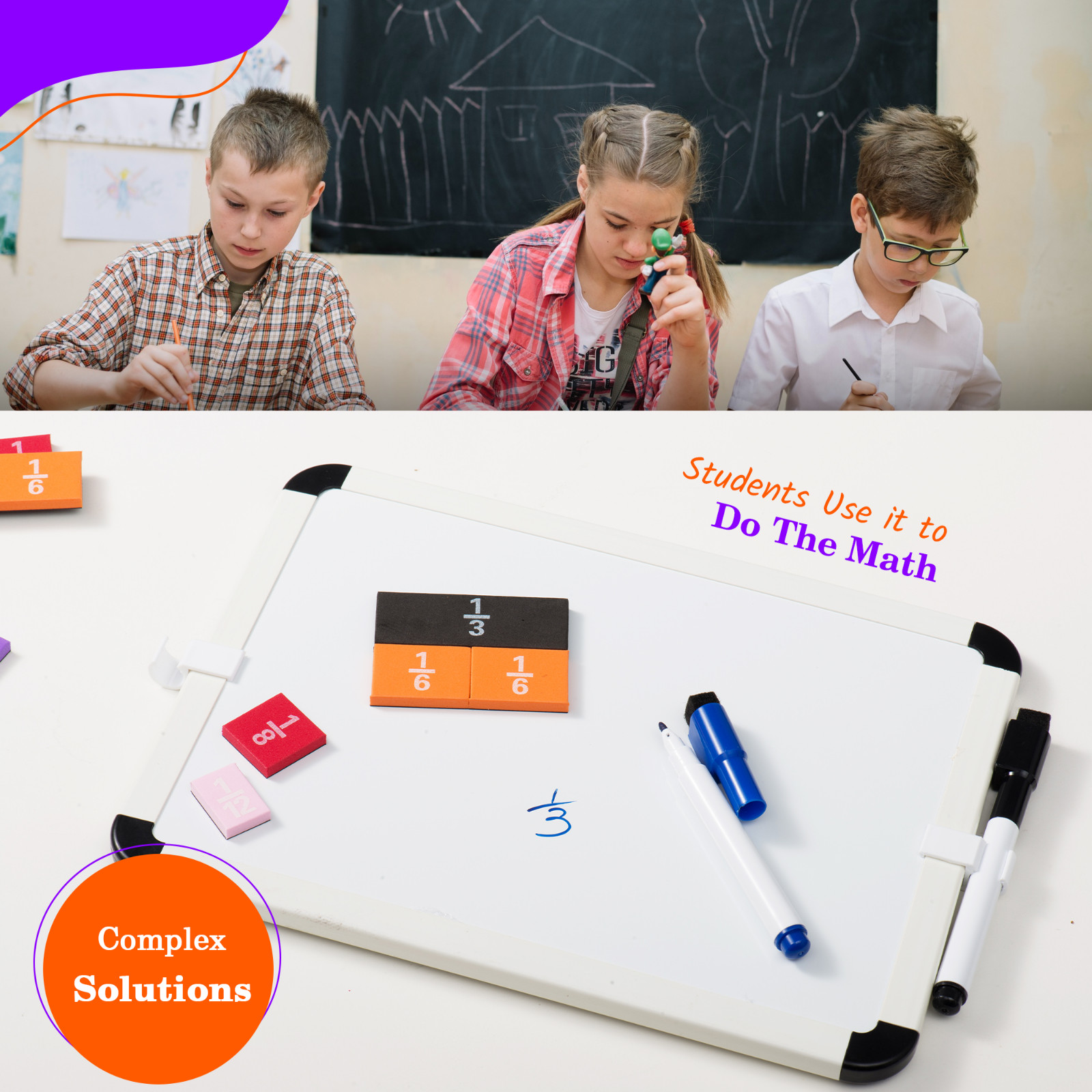 Magnetic Dry Erase Board 8 5 x 11 Inches Small White Board with Markers