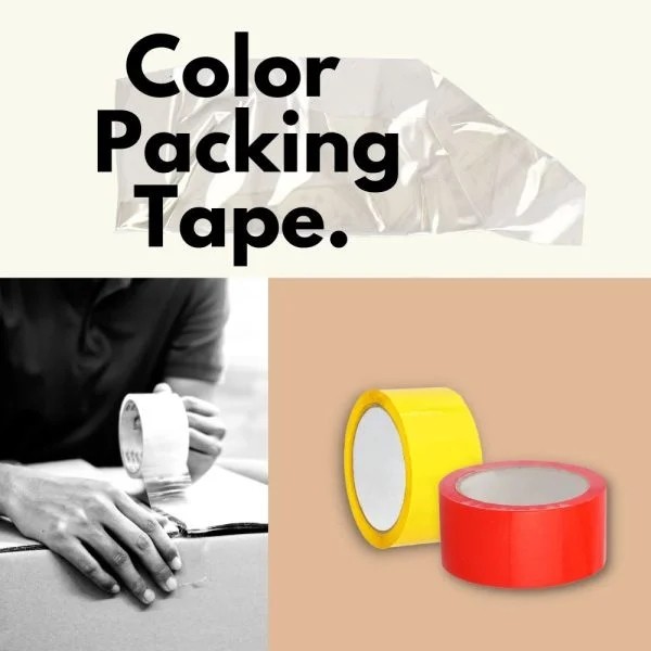 2 Mil Carton Sealing Packaging Tape, General Purpose Shipping Moving Box Tape