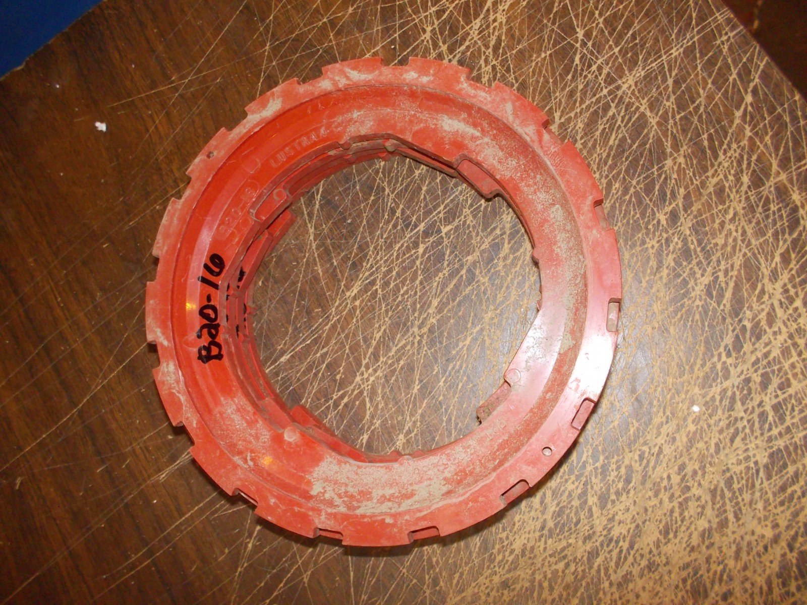 1) John Deere JD Planter Plastic Lustran seed plate B2016 B20 16