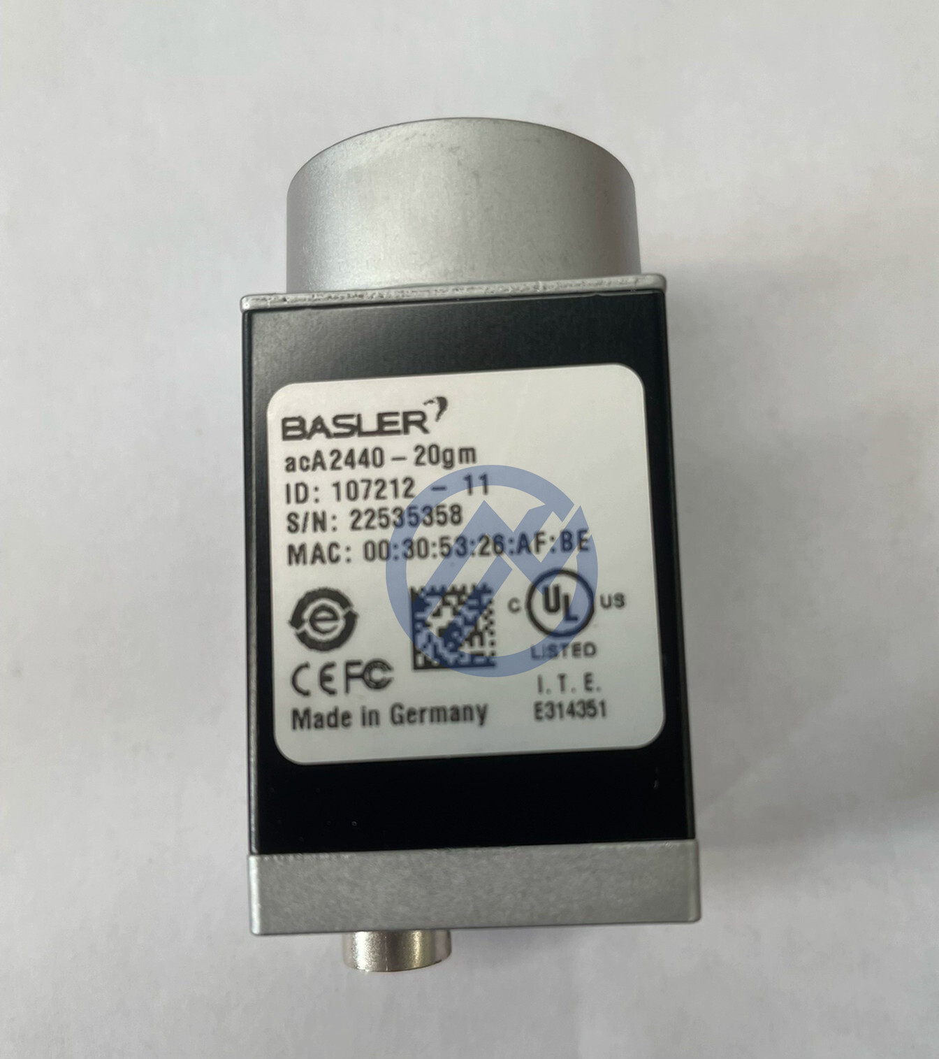 Used BASLER acA2440-20gm Industrial Camera acA2440-20gm