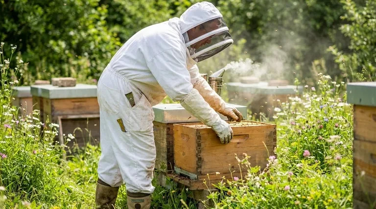 3 Layer Premium Beekeeper Suit With Double Coated Gloves