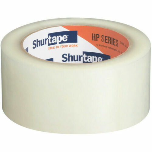 Shurtape HP 200 Packaging Tape 48mm x 100 yds Clear – Pack of 6 rolls