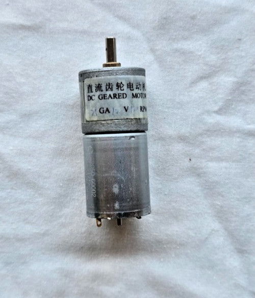 120 RPM DC 12V Micro Motor Low Speed Reduction Geared Motor