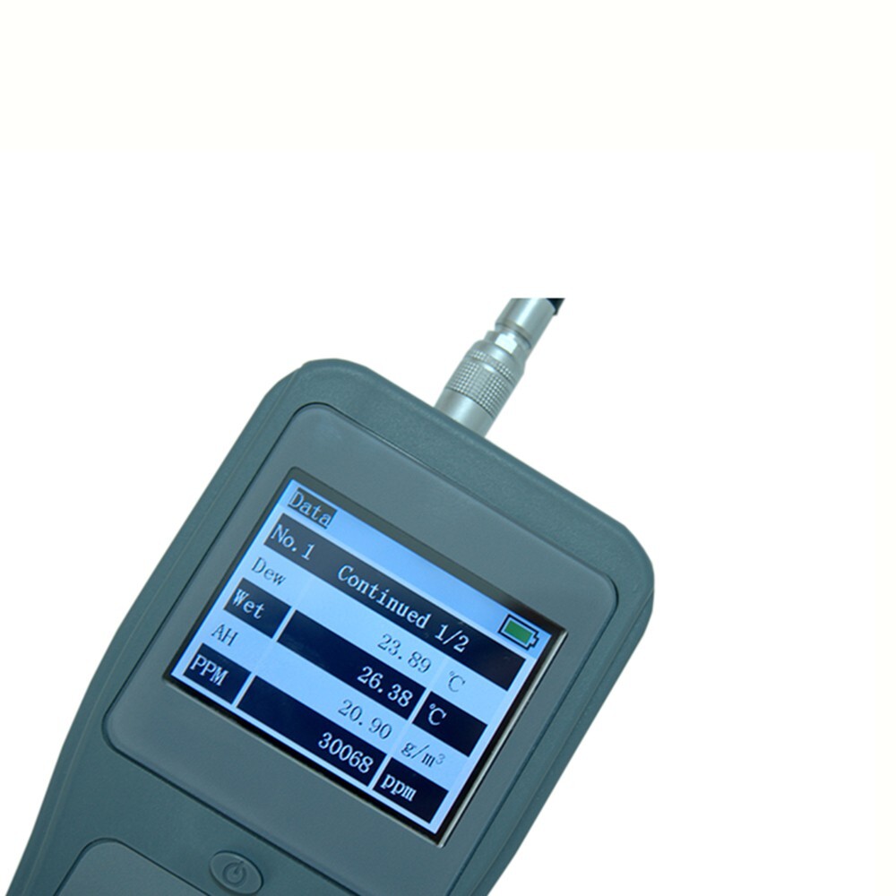 Split Type Dew Point Meter with Ambient Temperature Range -40~125°C (-40~257°F)