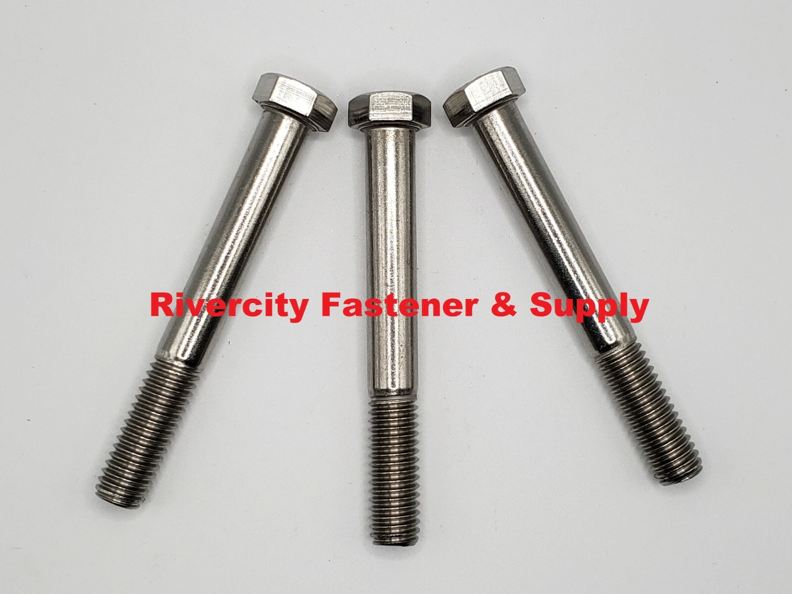 (10) 7/16-14×3-1/2 Stainless Hex Head Bolts Bolt 7/16x14x3.5 Cap Screws Screw