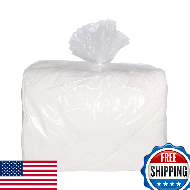 Belinlen 20 Pack 30 X 40 Inch 1.4 Mil Clear Plastic Flat Poly Bags Clothing