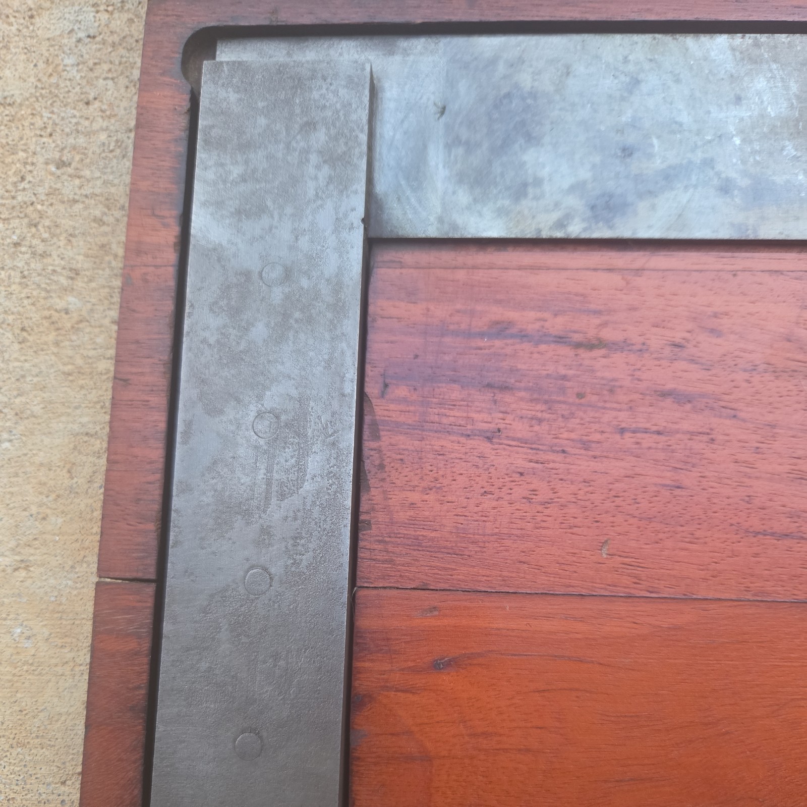 Brown and Sharpe #540 precision square with original box – 14″ x 7-1/2″