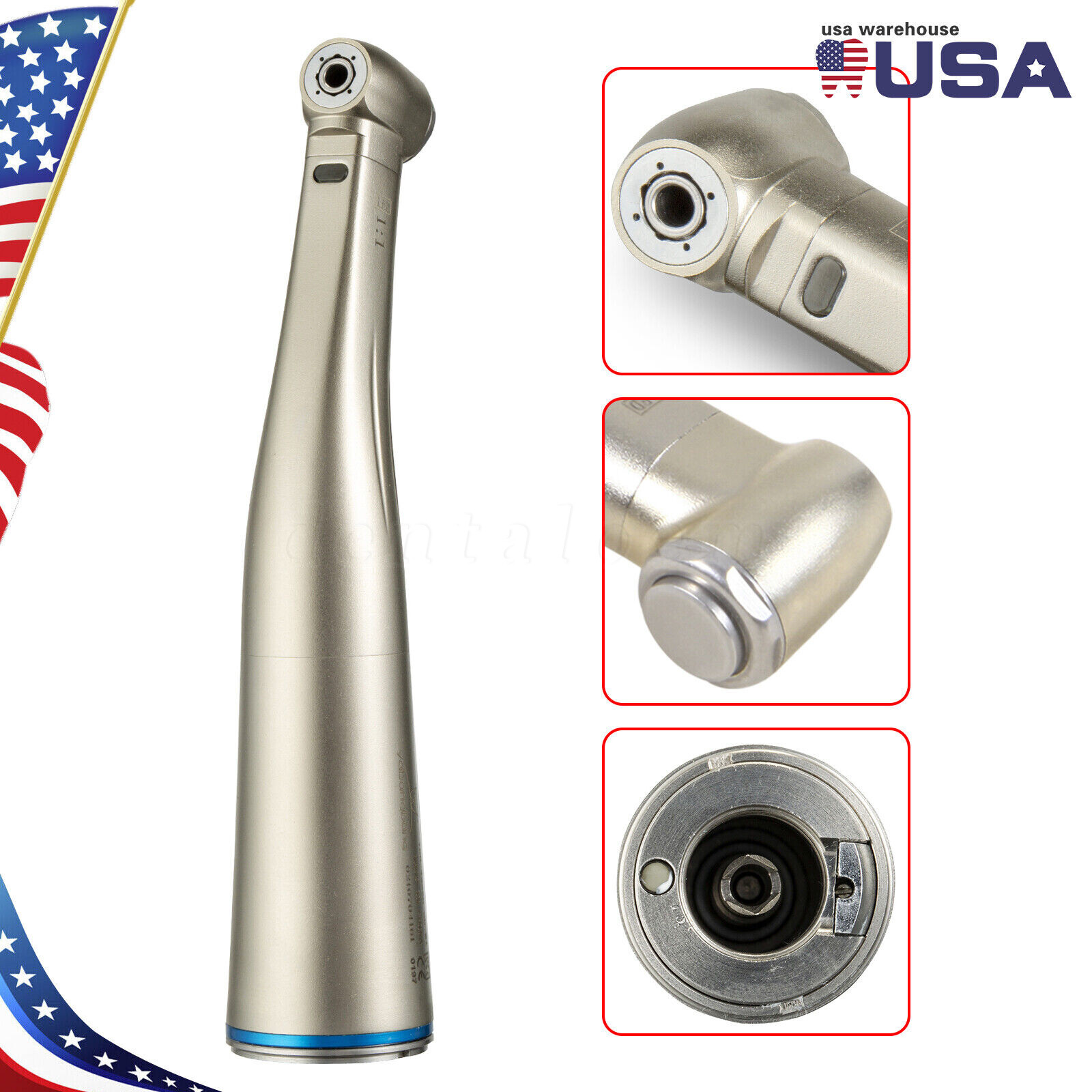 NSK Ti-Max Z25L Dental Contra-Angle Electric Handpiece Attachment 1:1 Ratio