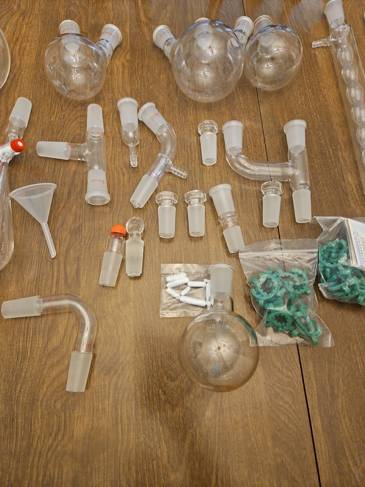 24/40,New Organic Chemistry Laboratory Glassware Kit,35 PCS.
