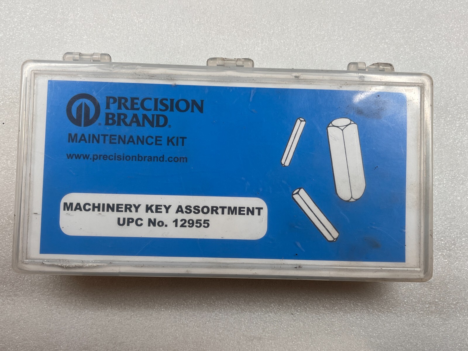 Precision Brand 12955 45 Piece Machinery Key Assortment Kit