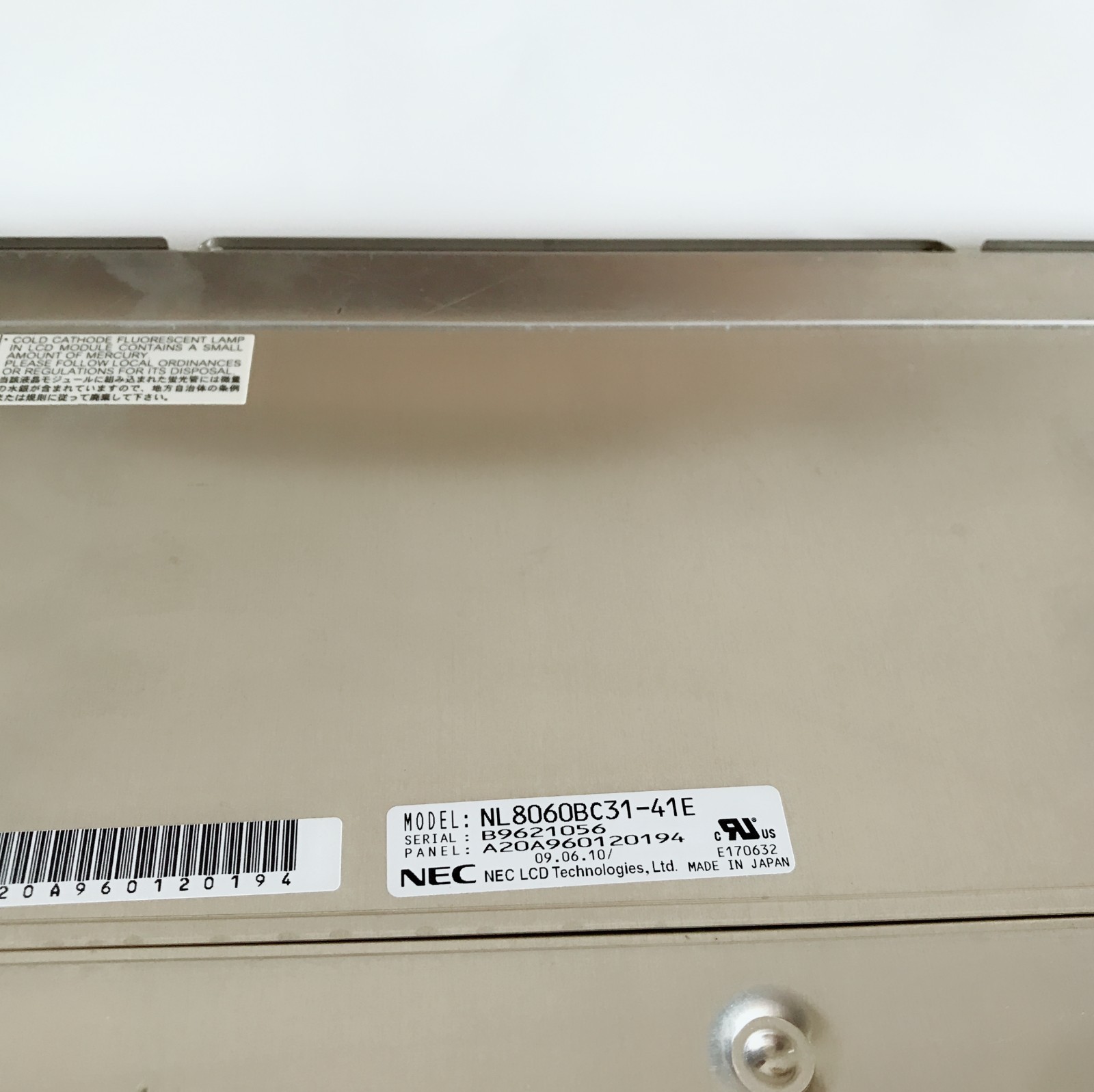 NL8060BC31-41D 12.1-inch screen 800*600, tested well, shipped quickly.