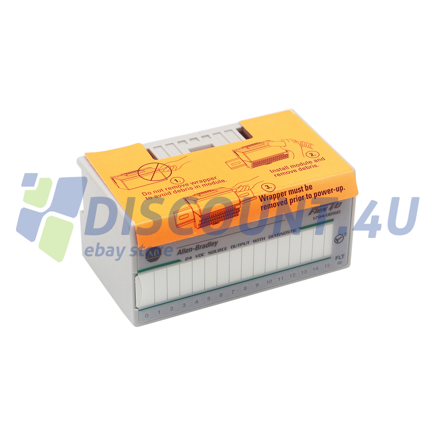 NEW Factory Sealed AB 1794-OB16D Flex I/O Source Output Module