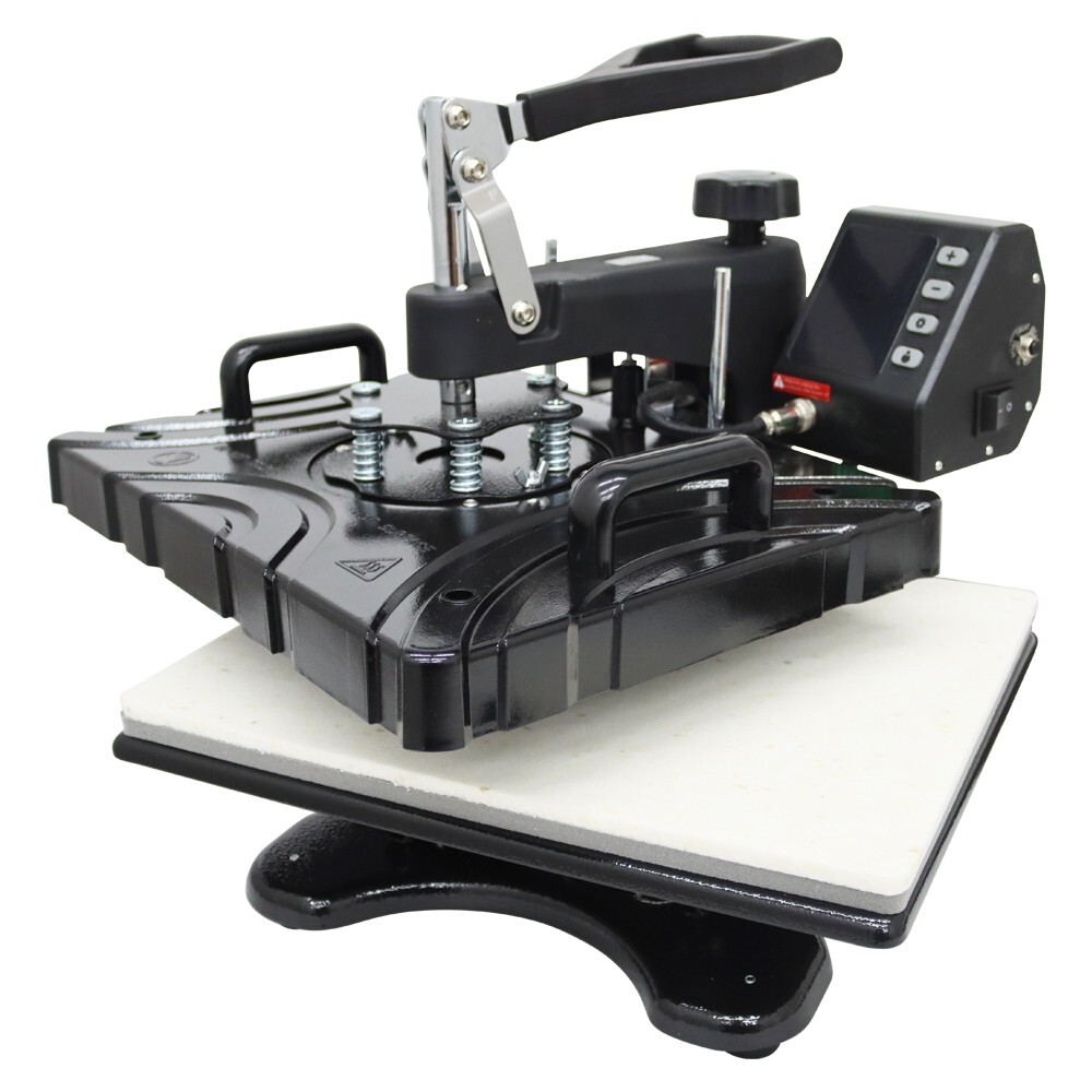 110V 5in1 Multifunctional Professional Digital Heat Transfer Press Machine 12*15