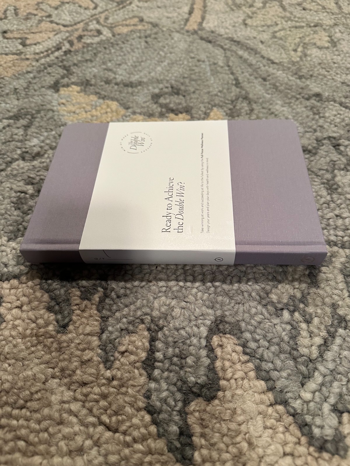Full Focus Wellness Planner – Amethyst Linen – BRAND NEW – Michael Hyatt