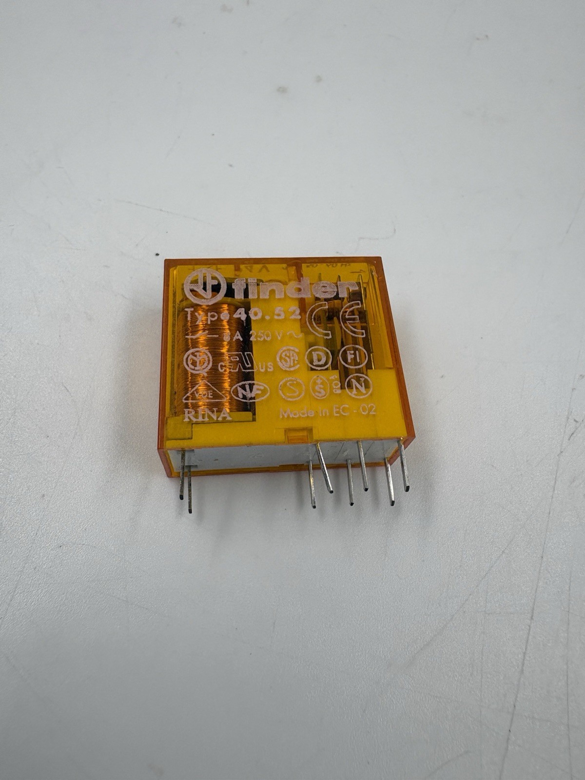 40.52.8.230.0000 40.52 24V Finder Electromechanical Relay 8A 8 Pins