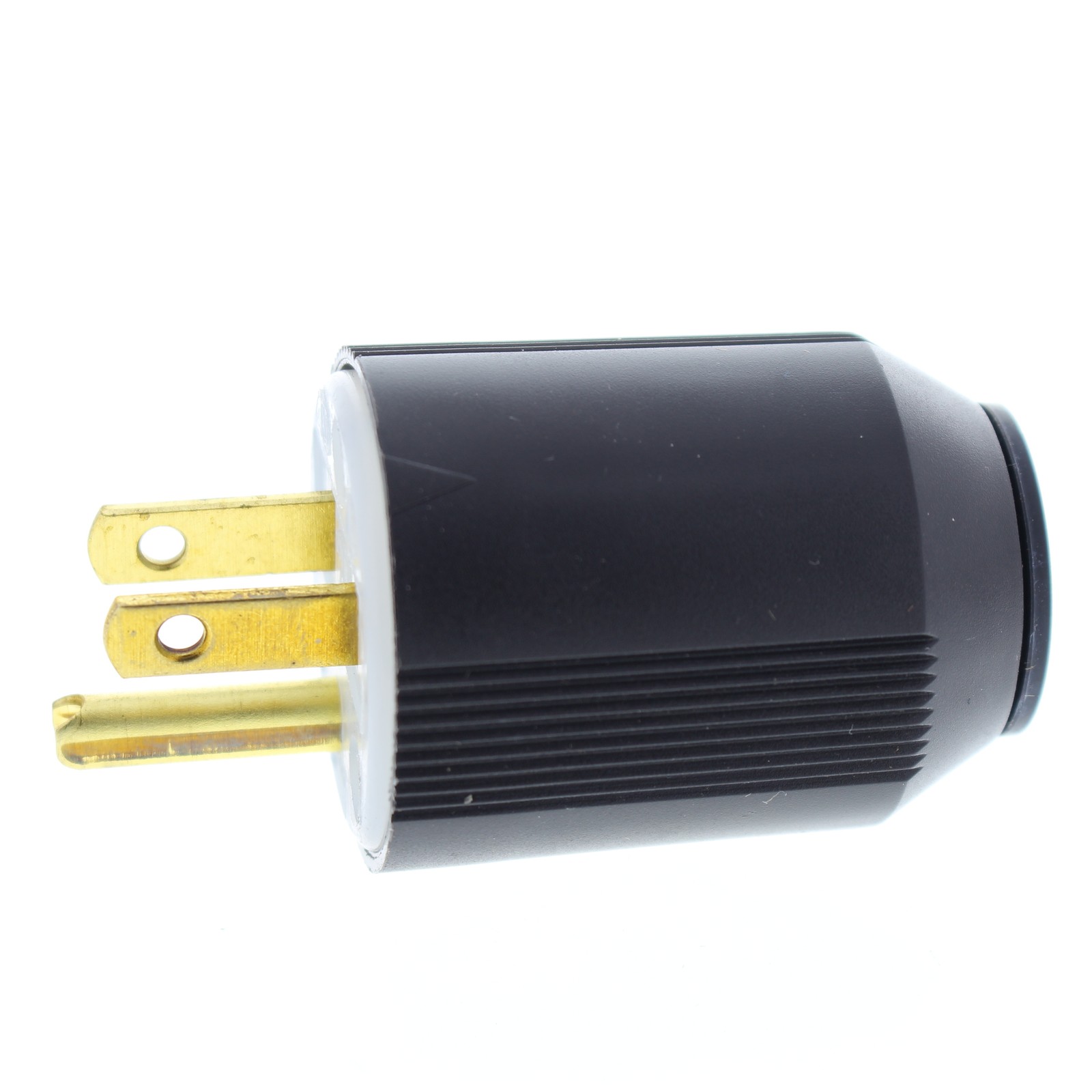 Cooper 5266N1 Black 15A Straight Blade AutoGrip Plug Connector 5-15 2P3W 125V