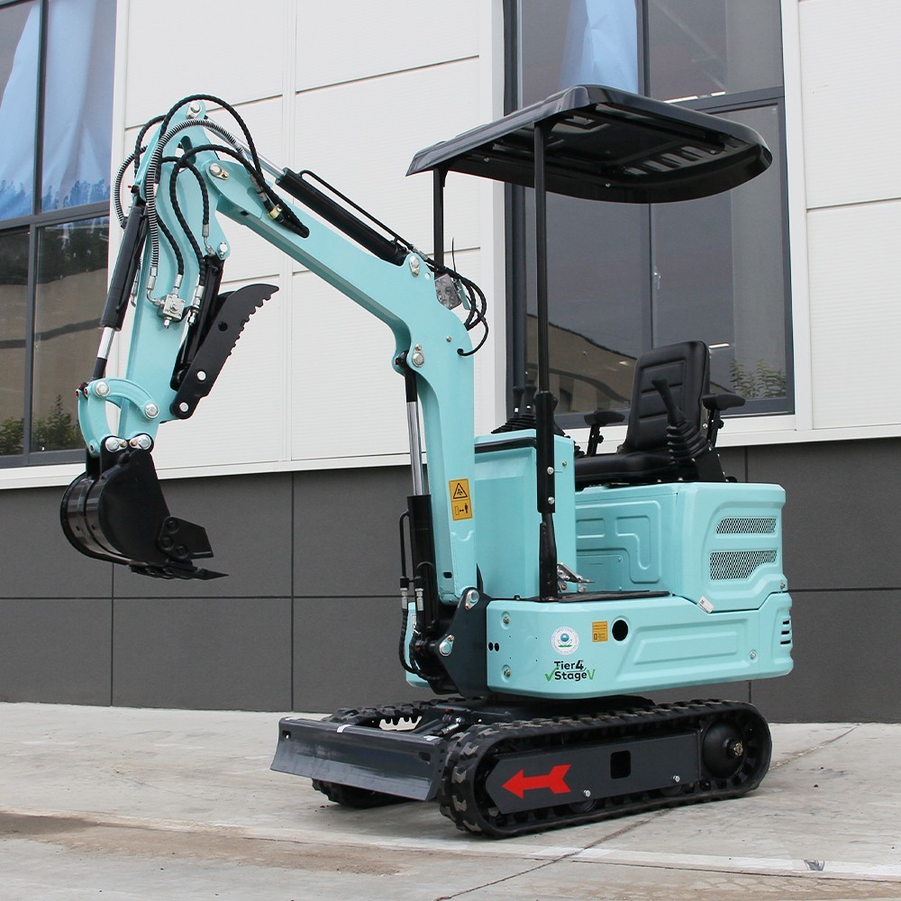 1.4 Ton Mini Excavator KUBOTA Diesel Digger Pilot System Hydraulic USA STOCK