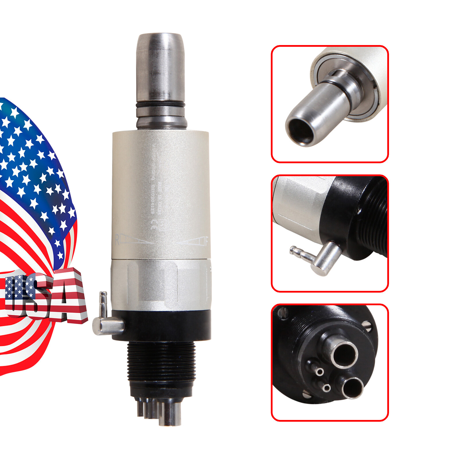 NSK Style Dental Slow Low Speed Air Motor Handpiece 2/4Hole Seasky/Yabang Dr