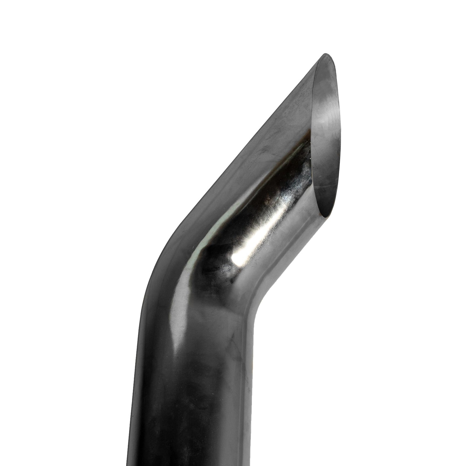 Exhaust Pipe Replacement for UNIVERSAL 5″ x 108″, Curved Chrome